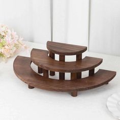 Artisan Collapsible Wood Tier
