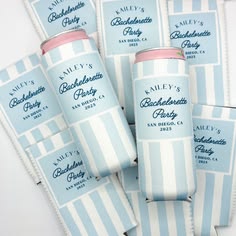 Custom Sip Sleeves Can Coolers