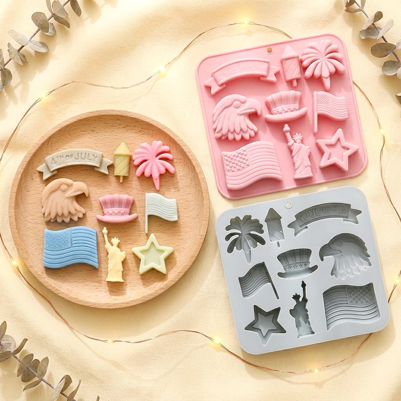 Iconic July 4th Silicone Mold Collection