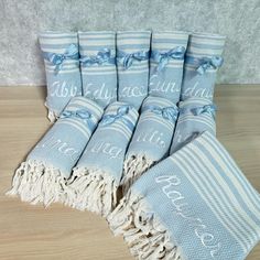 Luxe Personalized Turkish Towels