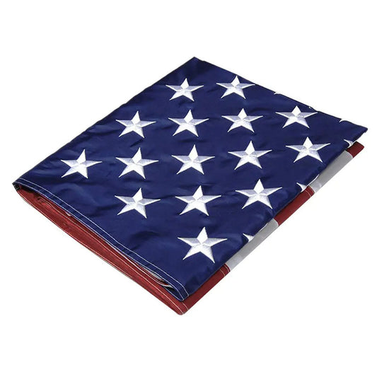 Heavy Duty 3x5 FT US Flag - Embroidered Stars & Stripes, 210D Oxford Cloth