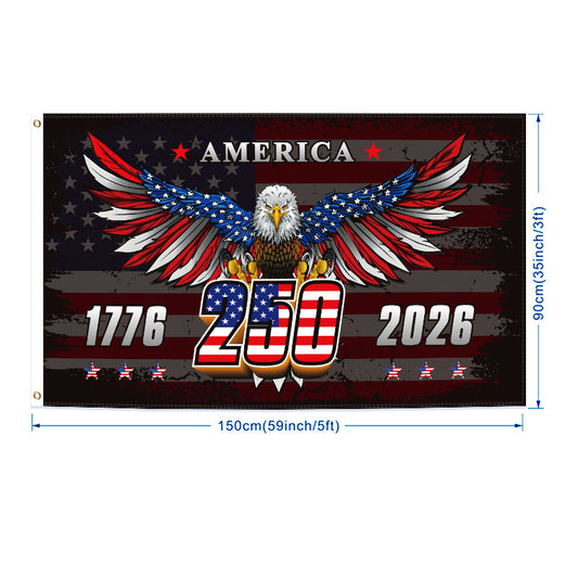 Personalized Event & Fan Support Flags with Telescopic Pole