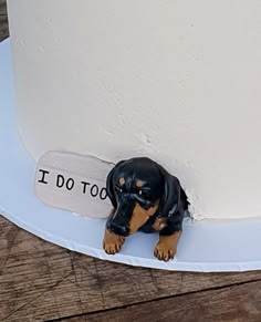 Bespoke Pet Portrait Cake Topper