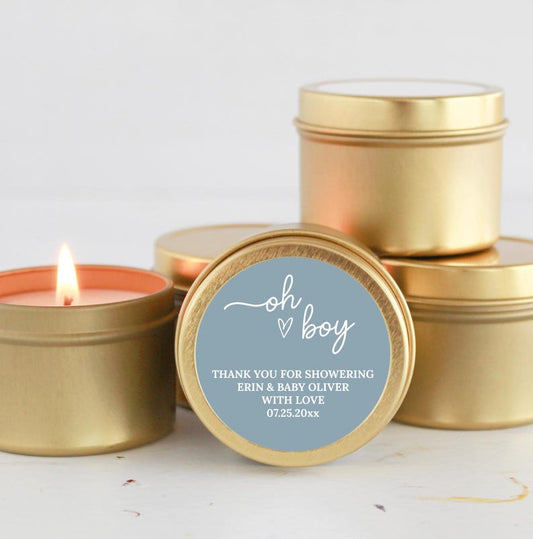 Personalized Keepsake Candles