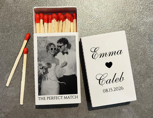 Personalized 'Perfect Match' Matchboxes