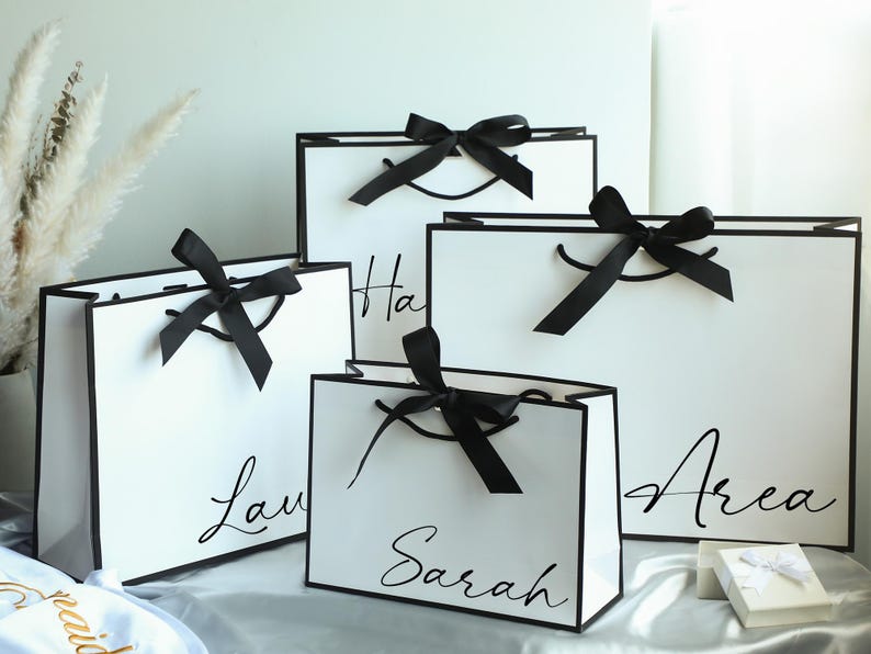 Bespoke Ribbon-Tie Gift Bags