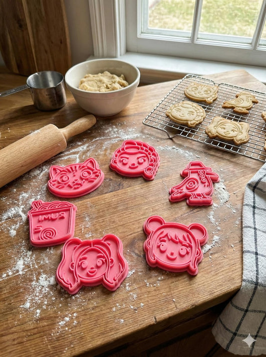 Bespoke 3D Printed Cookie & Fondant Cutters