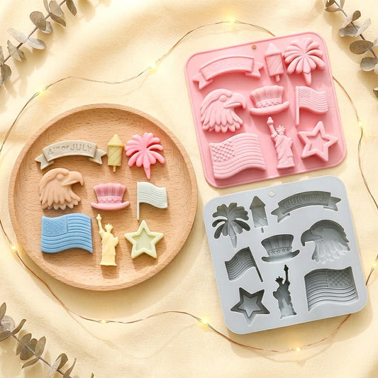 Iconic July 4th Silicone Mold Collection